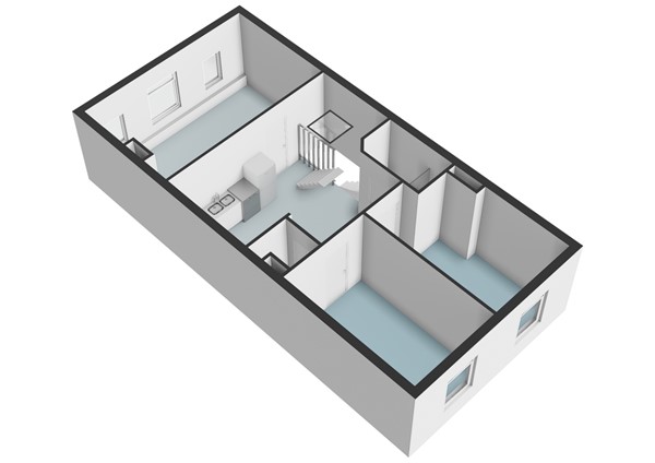 Floorplan - Valdezstraat 4A, 2313 ZJ Leiden